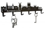 Amsterdam Skyline Schlüsselbrett
